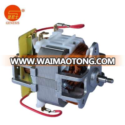 Full copper rotor and stator ac electric motor